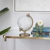 imageDeco 79 Aluminum Globe with Tiered Base 7quot x 6quot x 11quot CopperWhite