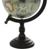 imageDeco 79 Aluminum Metal Globe 9quot x 8quot x 16quot CopperBrown