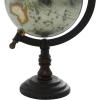 imageDeco 79 Aluminum Metal Globe 9quot x 8quot x 16quot CopperBrown