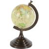imageDeco 79 Aluminum Metal Globe 9quot x 8quot x 16quot CopperCopper