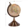 imageDeco 79 Aluminum Metal Globe 9quot x 8quot x 16quot CopperCopper