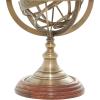 imageDeco 79 Brass Metal Compass Armillary Globe 11quot x 8quot x 8quot Gold
