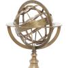 imageDeco 79 Brass Metal Compass Armillary Globe 11quot x 8quot x 8quot Gold