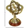 imageDeco 79 Brass Metal Compass Armillary Globe 11quot x 8quot x 8quot Gold
