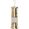 imageDeco 79 Brass Metal Decorative Candle Lantern with Handle 4quot x 4quot x 10quot Gold
