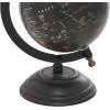 imageDeco 79 Mango Wood Globe 6quot x 5quot x 9quot BlackBlack