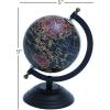 imageDeco 79 Mango Wood Globe 6quot x 5quot x 9quot BlackBlack