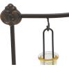 imageDeco 79 Metal Indoor Outdoor Candle Lantern Hanging Bottle Decorative Lantern Candle Holder Lantern 24quot x 5quot x 12quot Multi Colored