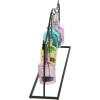 imageDeco 79 Metal Indoor Outdoor Candle Lantern Hanging Bottle Decorative Lantern Candle Holder Lantern 24quot x 5quot x 12quot Multi Colored