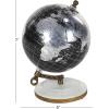 imageDeco 79 Modern Plastic Globe 5quot x 5quot x 7quot BlackBlack