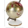 imageDeco 79 Modern Plastic Globe 5quot x 5quot x 7quot BlackWhite