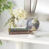 imageDeco 79 Modern Plastic Globe with Marble Base 5quot x 5quot x 8quot BlackBlack