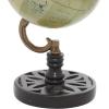 imageDeco 79 Wood Globe 5quot x 5quot x 9quot GreenGreen
