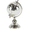 imageDeco 79 Aluminum Globe with Tiered Base 7quot x 6quot x 11quot CopperSilver