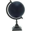 imageDeco 79 Industrial Metal Round Globe 11quot x 10quot x 18quot Black