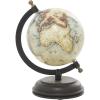 imageDeco 79 Mango Wood Globe 6quot x 5quot x 9quot BlackCream