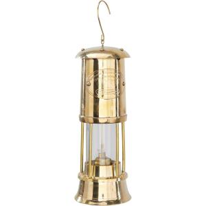 imageDeco 79 Brass Metal Decorative Candle Lantern with Handle 4quot x 4quot x 10quot Gold