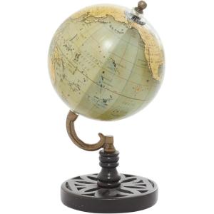 imageDeco 79 Wood Globe 5quot x 5quot x 9quot GreenGreen