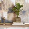 imageDeco 79 Faux Foliage Bay Laurel Artificial Plant with Realistic Leaves and Square Porcelain Pot 9quot x 9quot x 15quot Green