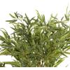 imageDeco 79 Faux Foliage Dracaena Artificial Plant with Realistic Leaves and Black Fiberglass Pot 17quot x 19quot x 31quot GreenGreen