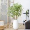 imageDeco 79 Faux Foliage Dracaena Artificial Plant with Realistic Leaves and Black Fiberglass Pot 17quot x 19quot x 31quot GreenGreen