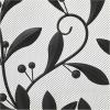 imageDeco 79 Metal Foldable Mesh Netting 3 Panel Fireplace Screen with Leaf and Vine Relief 45quot x 1quot x 30quot BrownBlack