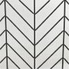 imageDeco 79 Metal Geometric Living Room Fireplace Screen Zig Zag Foldable Chevron 3 Panel Fire Spark Guard with Mesh Netting Screen 52quot x 1quot x 31quot BlackBlack