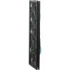 imageDeco 79 Metal Peacock Fireplace Screen Rainbow 3 Panel with Crystal Accents and Black Frame 48quot x 1quot x 32quot Blue