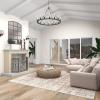 imageDeco 79 Metal Scroll Foldable Mesh Netting 3 Panel Fireplace Screen 60quot x 24quot x 40quot GrayBlack