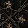 imageDeco 79 Metal Scroll Foldable Mesh Netting 3 Panel Fireplace Screen 60quot x 24quot x 40quot GrayBlack