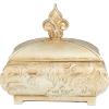 imageDeco 79 Polystone Decorative Jars 11quot x 7quot x 10quot Gold