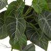 imageDeco 79 The Novogratz Faux Foliage Pothos Artificial Plant with Realistic Leaves and Gold Porcelain Pot 14quot x 14quot x 12quot GreenGreen