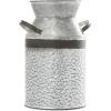 imageDeco 79 Metal Decorative Vase Milk Can Centerpiece Vase Flower Vase for Home Decoration 8quot x 7quot x 12quot Gray10L x 8W x 14H