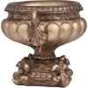 imageDeco 79 Polystone Solid Decorative Jars 12quot x 8quot x 13quot BronzeBronze