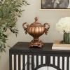 imageDeco 79 Polystone Solid Decorative Jars 12quot x 8quot x 13quot BronzeBronze
