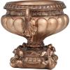 imageDeco 79 Polystone Solid Decorative Jars 12quot x 8quot x 13quot BronzeBronze