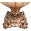 imageDeco 79 Polystone Solid Decorative Jars 12quot x 8quot x 13quot BronzeBronze