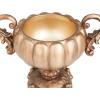imageDeco 79 Polystone Solid Decorative Jars 12quot x 8quot x 13quot BronzeBronze