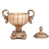 imageDeco 79 Polystone Solid Decorative Jars 12quot x 8quot x 13quot BronzeBronze