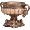 imageDeco 79 Polystone Solid Decorative Jars 12quot x 8quot x 13quot BronzeBronze