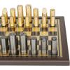 imageDeco 79 Aluminum Chess Game Set 14quot x 14quot x 4quot Gold  Classic Edition  Set Decorative Gift Classic Game Set Housewarming Fit Wedding Gift  6 Players  Age 12Gold