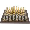 imageDeco 79 Aluminum Chess Game Set 14quot x 14quot x 4quot Gold  Classic Edition  Set Decorative Gift Classic Game Set Housewarming Fit Wedding Gift  6 Players  Age 12Gold