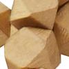 imageDeco 79 Mango Wood Handmade Hexagon Carved Geometric Long Beaded Garland with Tassel 80quot x 1quot x 1quot BlueGold