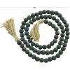 imageDeco 79 Mango Wood Handmade Hexagon Carved Geometric Long Beaded Garland with Tassel 80quot x 1quot x 1quot BlueGreen