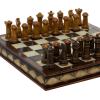 imageDeco 79 Polystone Chess Game Set 10quot x 10quot x 3quot Brown