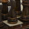 imageDeco 79 Polystone Chess Game Set 10quot x 10quot x 3quot Brown