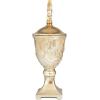 imageDeco 79 Polystone Solid Decorative Jars 7quot x 7quot x 19quot Gold