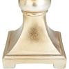 imageDeco 79 Polystone Solid Decorative Jars 7quot x 7quot x 19quot Gold