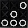imageDeco 79 Traditional Wood Decorative Classic Game Set Housewarming Wedding Gift 14quot L x 14quot W x 2quot H Black 56997