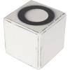 imageDeco 79 Wood Tic Tac Toe Game Set with White Block Pieces 14quot x 14quot x 4quot Black